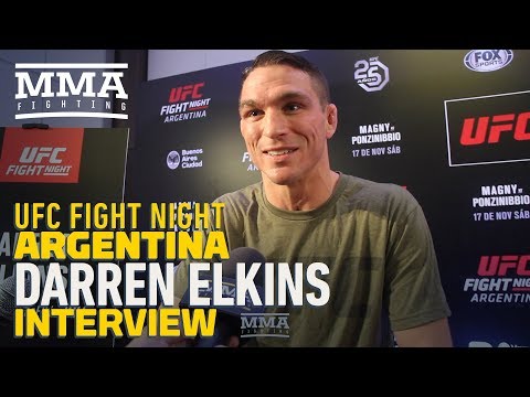 UFC Argentina: Darren Elkins Says He Prefers 'Negative Energy' Heading Into Fights - MMA Fighting