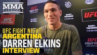 UFC Argentina: Darren Elkins Says He Prefers 'Negative Energy' Heading Into Fights - MMA Fighting