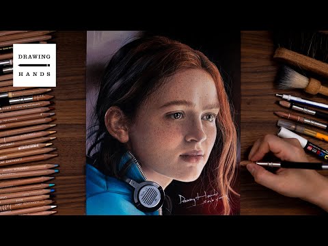 Drawing <strong>Stranger</strong> Things Season4 - <strong>Max</strong> [Drawing Hands]