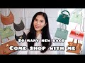 Luxury shopping vlog celine loewe louis vuitton salvatore ferragamo and more