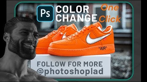 Photoshop : How to Change Color of Object (Fast Tutorial)