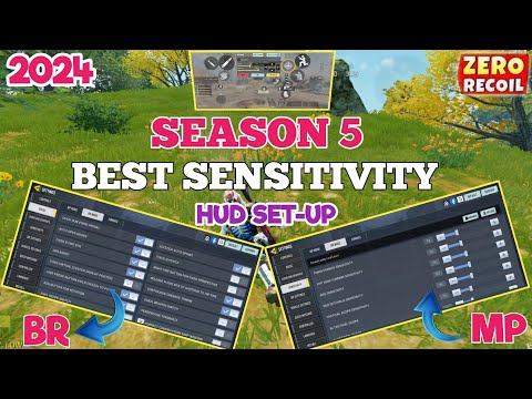 Best Sensitivity Settings in Cod Mobile Season 5 | br sensitivity codm 2024 | codm br settings