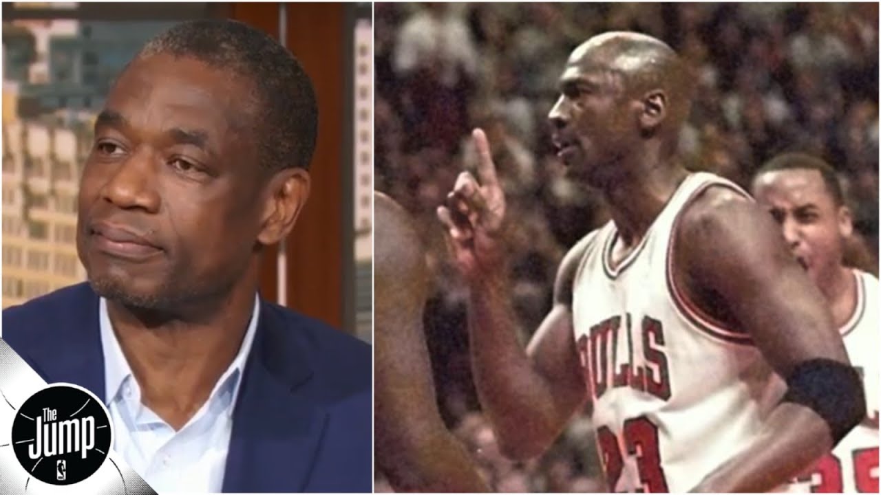 Michael Jordan gave him the finger wag 