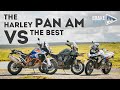 Does the harley davidson pan am really compare  harley vs bmw vs ktm   full review