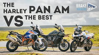 Does the Harley Davidson Pan Am really compare? | Harley vs BMW vs KTM  | Full Review