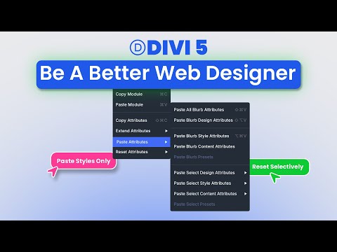 9 Ways To Be A Better Web Designer With Divi 5’s Attribute Management
