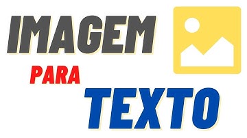 Converter Imagem para Texto Sem Programas
