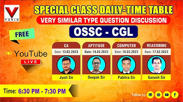 17th FEBRUARYl REASONING l OSSC -CGL MEMORY BASED QUESTION DISCUSSION BY VANIK BEST FACULTY #vanik
