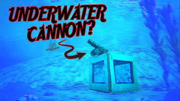 Underwater Cannon (Exploit) in Ark Survival Evolved