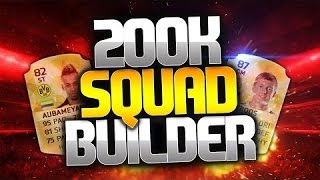 FIFA16 200k squad builder