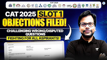 CAT 2025 Slot 1 Objections Filed! 🚨 Wrong Questions Exposed | Justice for CAT Aspirants | Amiya Sir