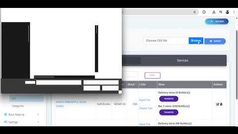 BoSy - Import products and services from csv file