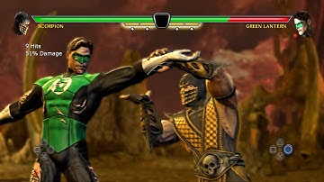 Mortal Kombat vs. DC Universe: SCORPION - Combos, Fatalities & Final (RPCS3)
