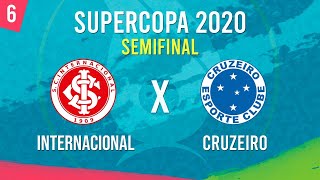 SUPERCOPA 2020 AO VIVO! SEMIFINAL - INTERNACIONAL X CRUZEIRO