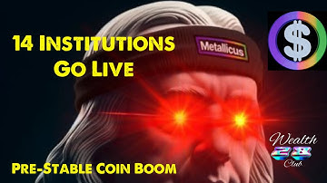 Metallicus the CHOZEN ONE! The Stablecoin Wave: 14 Institutions Join the Metal Blockchain Revolution