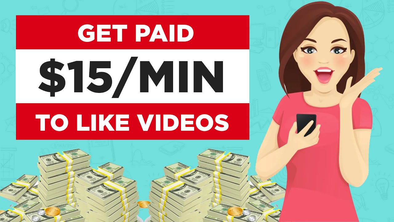 Get Paid $15/MIN To LIKE Videos | Make Money Online Beginners 2022
