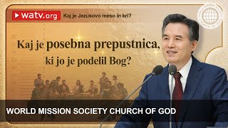 Kaj Je Jezusovo Meso In Kri? Church Of God