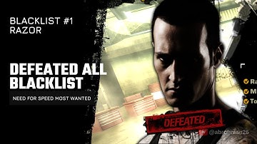 Rival Challenges | Defeated Blacklist #1 Razor - Need For Speed Most Wanted