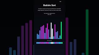 Bubble Sort Explained in 15 Seconds #maths #algorithms #coding #sortingalgorithms #sorting