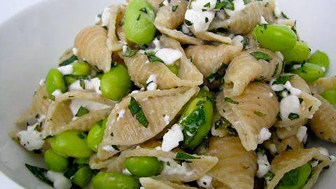 Clean Eating Minty Edamame Pasta Recipe - DayDayNews