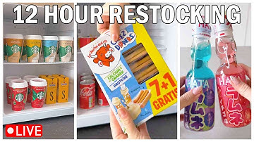 🔴 24/7 Restocking ASMR Live | Relaxing Cleaning & Organizing to Help You Fall Asleep 😴