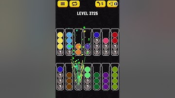 【Ball Sort Puzzle】Level.3725