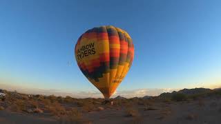 Hot Air Ballon Ride - Phoenix AZ - Sunset