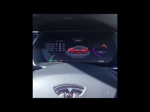 Most Powerful Tesla So Far? 2017 Tesla P100D Launch Mode Runs to 582.3KWh!