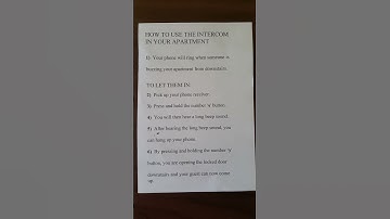 How to use the Intercom