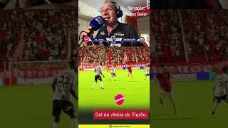 segundo gol do Tigrão contra o Operário/PR. Placar final Vila 2 a 1.