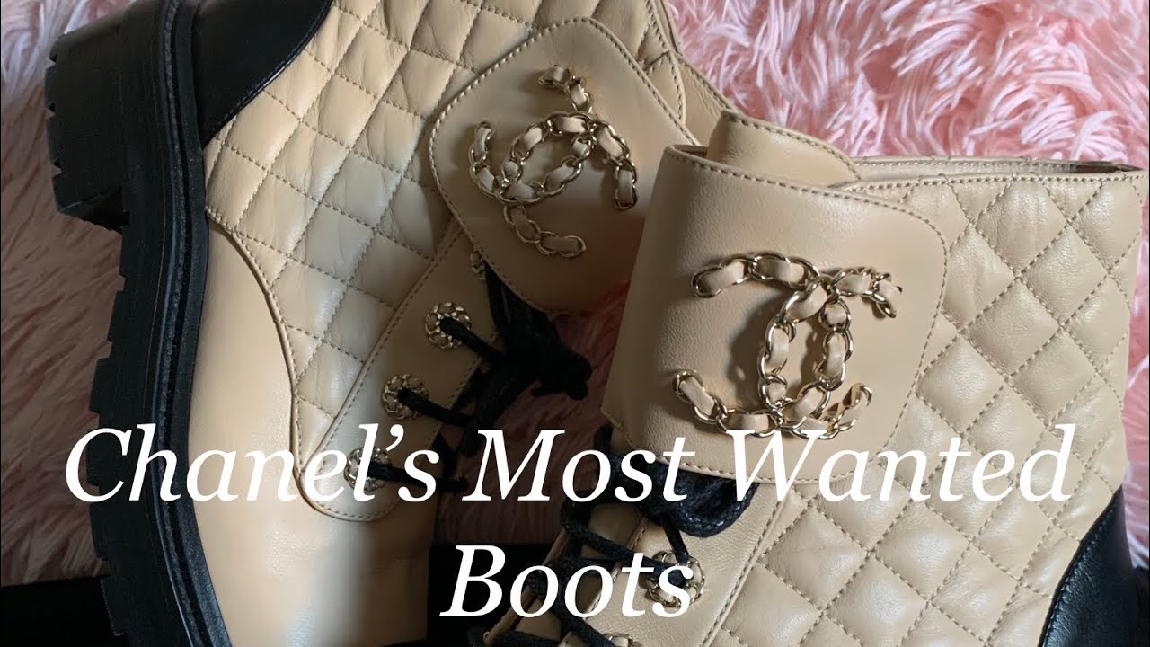 Unboxing the New Chanel Combat Boots