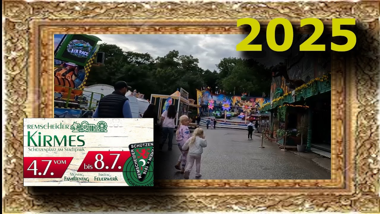 Kirmes in Remscheid: Unser Spaziergang über den Schützenplatz (07.07.2025)