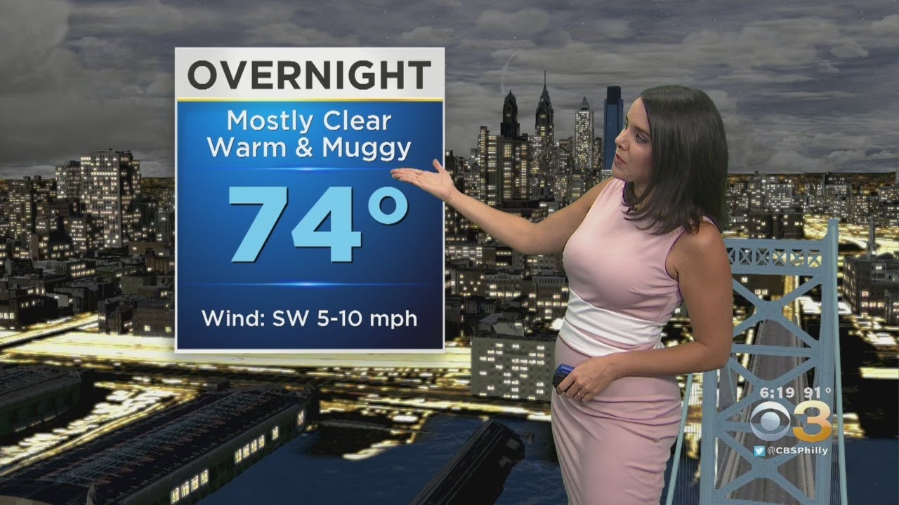 Philadelphia Weather: Hot Start To Work Week - YouTube