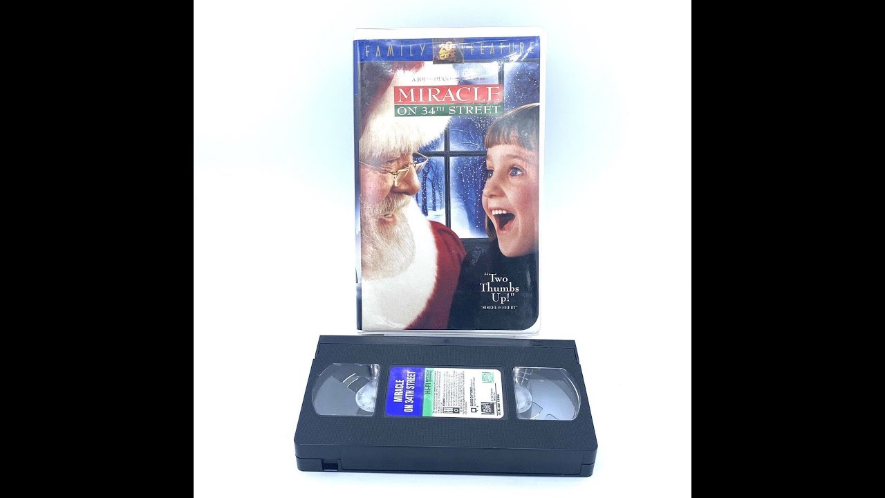 Opening And Closing To Miracle On 34th Street (1995) VHS - Reversed ...