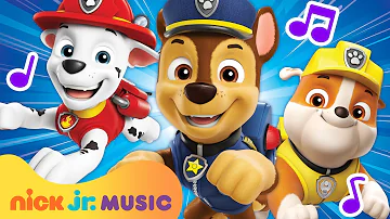 PAW Patrol Theme Song w/ Lyrics! | Sing Along Preschool Songs | Nick Jr. Music