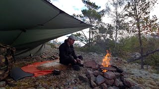 Camping on a Small Isle | Cooking on Hot Rocks