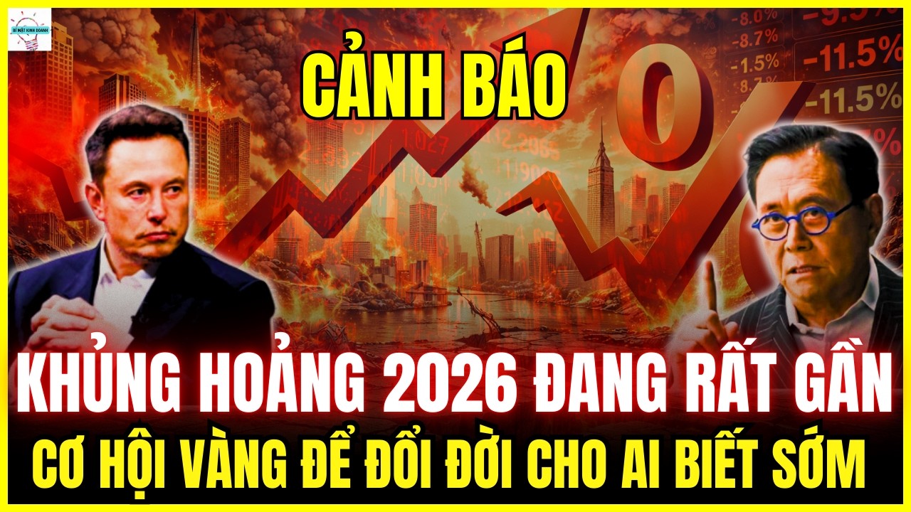 Khủng Hoảng 2026 Đang Rất Gần: Cơ Hội Đổi Đời Trăm Năm Mới Có Một Lần