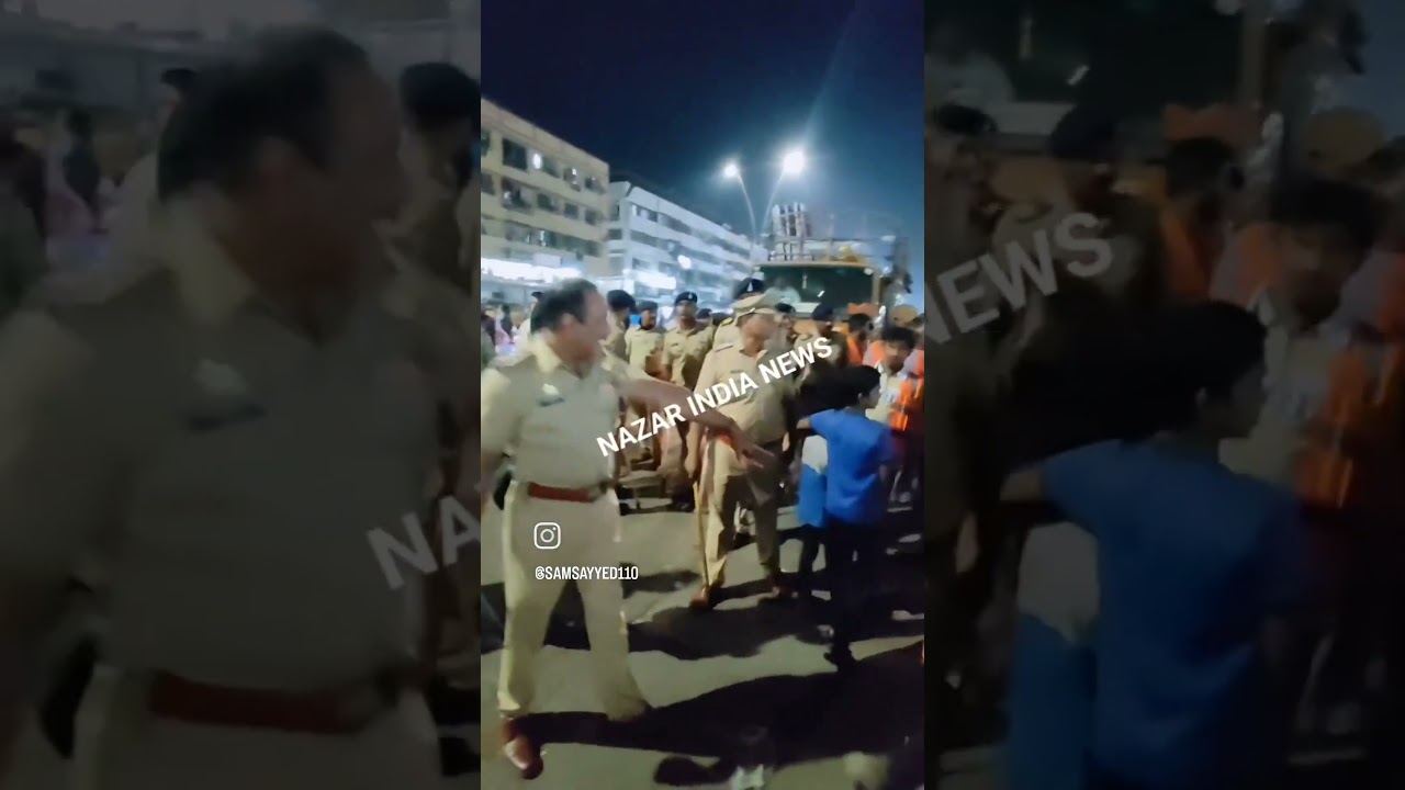 Mumbra me TMC ki kaarvayi and police dipartment traffic 