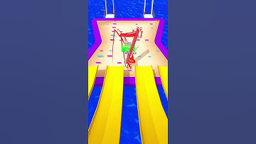 Bridge Race Game #166 #shorts #shortvideo #games #bridgerace