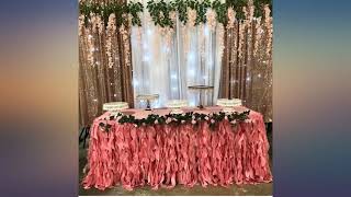 DS. DISTINCTIVE STYLE 6.5ft x 6.5ft Tulle Photography Backdrop Curtains Wedding review screenshot 5