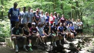 Volunteers Build a New Bridge at Teatown