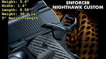 NIGHTHAWK CUSTOM ENFORCER Quick look مسدسات دهبيه