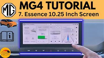 MG4 Tutorial / User Guide - 7. Essence (Trophy) 10.25-Inch Infotainment System Walkthrough