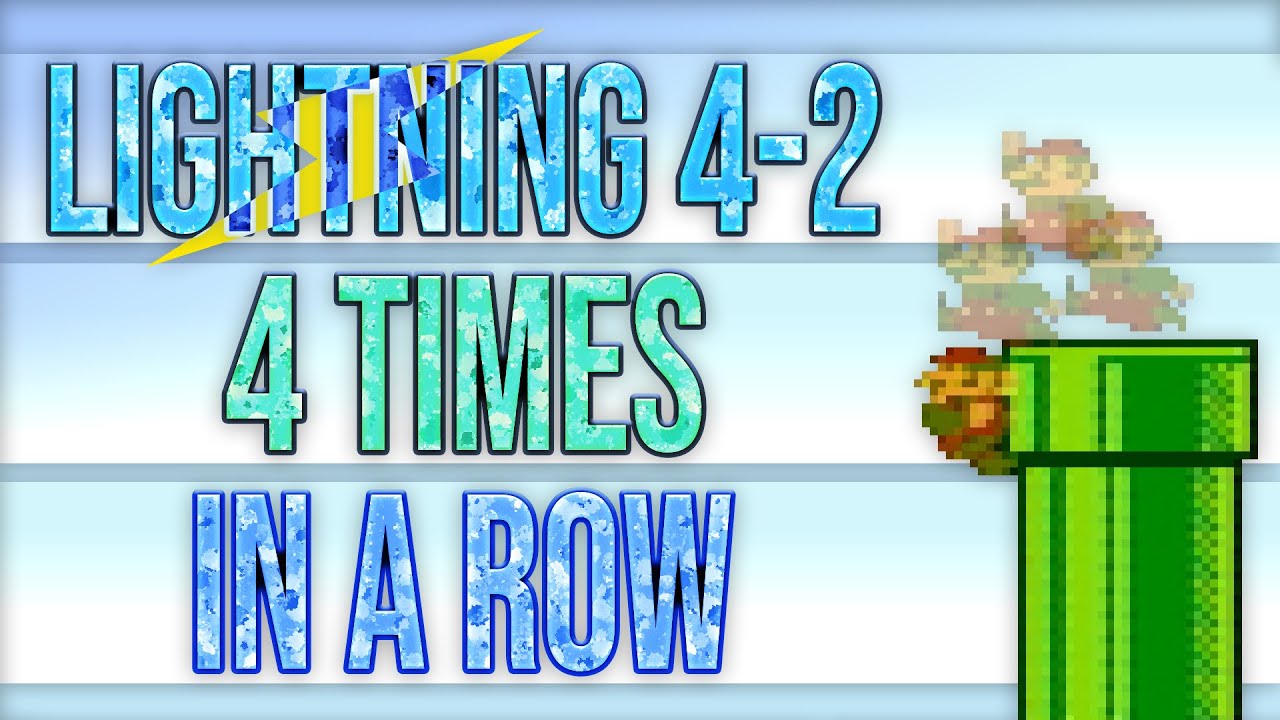 The HARDEST Super Mario Bros. any% trick done 4x IN A ROW!