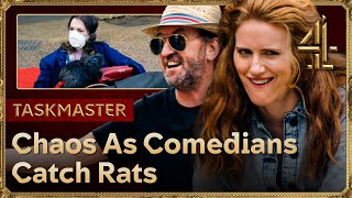Taskmaster | Lee Mack's genius attempt at catching a rat