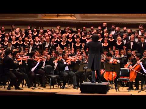 Orquesta Sinfónica Simón Bolívar de Venezuela en el Carnegie Hall de Nueva York