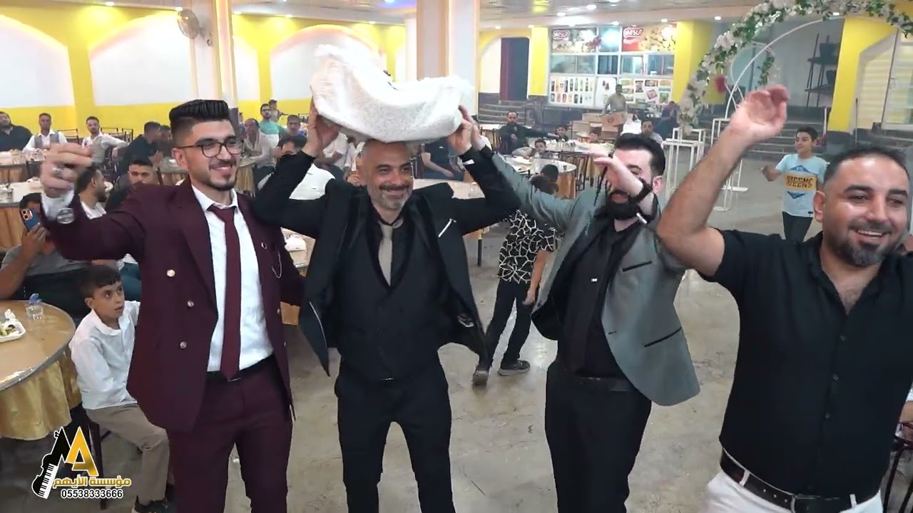 الفنان مصطفى الموسى حفل زفاف العريس أسماعيل حسن مصطفى ج3 مؤسسة الأيهم للحجز05538333666