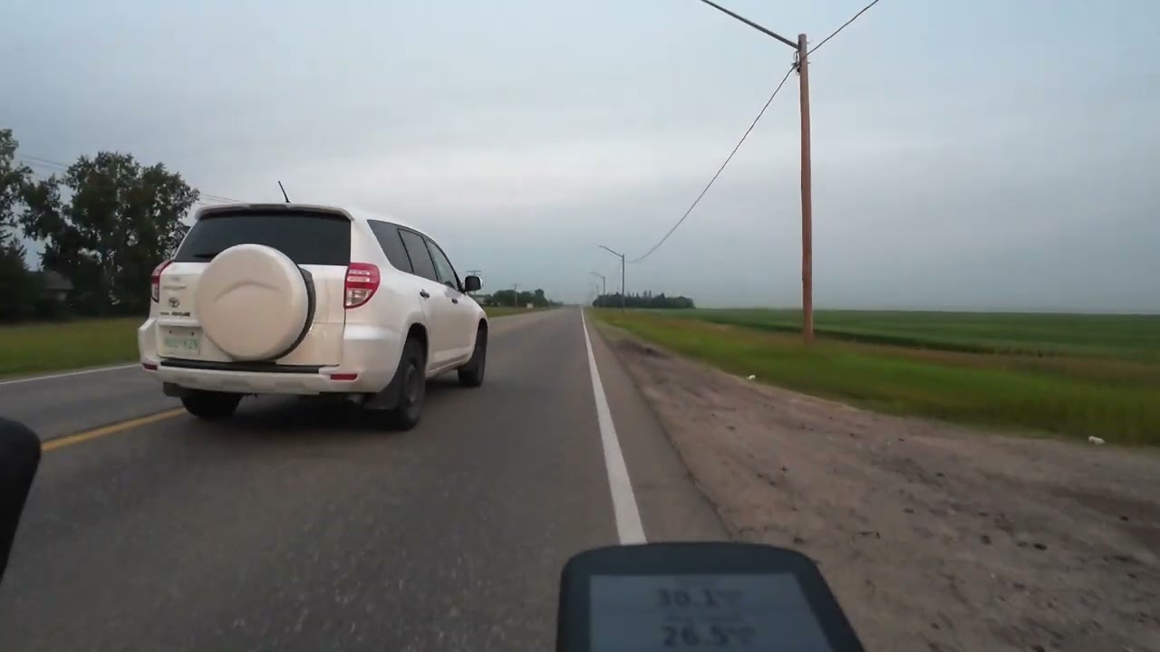 Early morning bypass ride