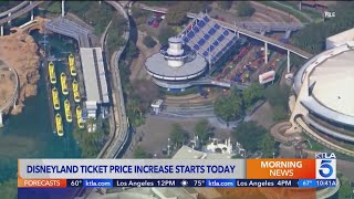 Disneyland Resort increases prices on most theme park tickets, Magic Keys