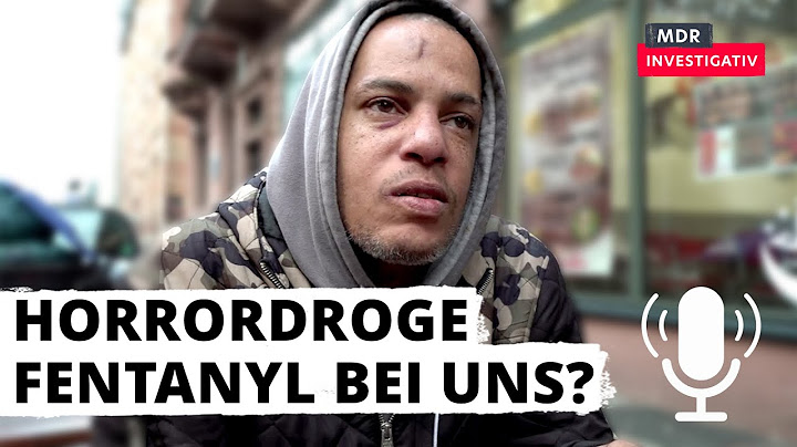 Todesdroge Fentanyl - Kommt die Opioidwelle jetzt nach Deutschland? | MDR INVESTIGATIV | MDR